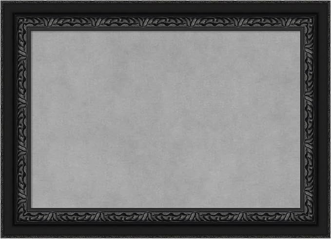 Amanti Art Black Framed Magnetic Board 16x22 Small Vision Board by AmantiArt