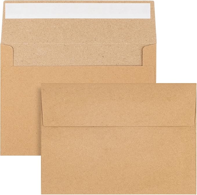 50 Pack Kraft Envelopes - Image 3