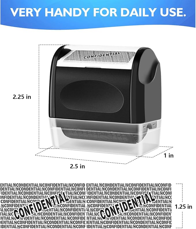 Identity Theft Protection Roller Stamp - Image 8