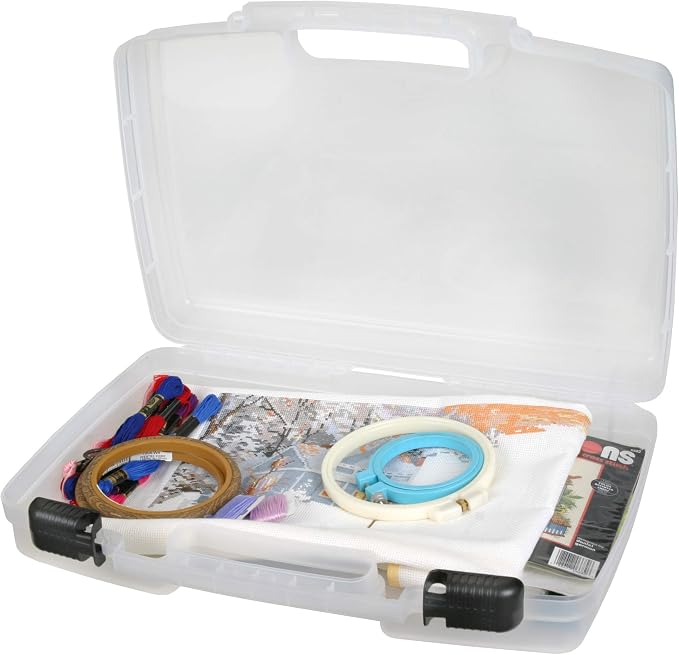 ArtBin 17 inch 8017AB Quick View Carrying Case, Portable Art & Craft Organizer - Image 7