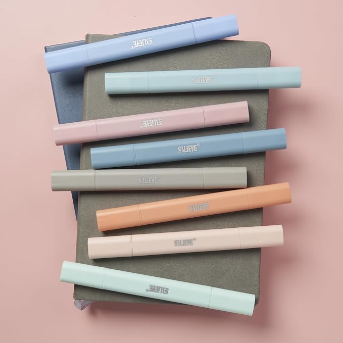 BLIEVE Bible Highlighters No Bleed Through, Pastel Colors, Dual Tip, 8 Pack | - Image 6