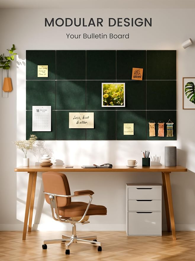 Bumusty Large Cork Board 48" x 36" Alternative - Image 6