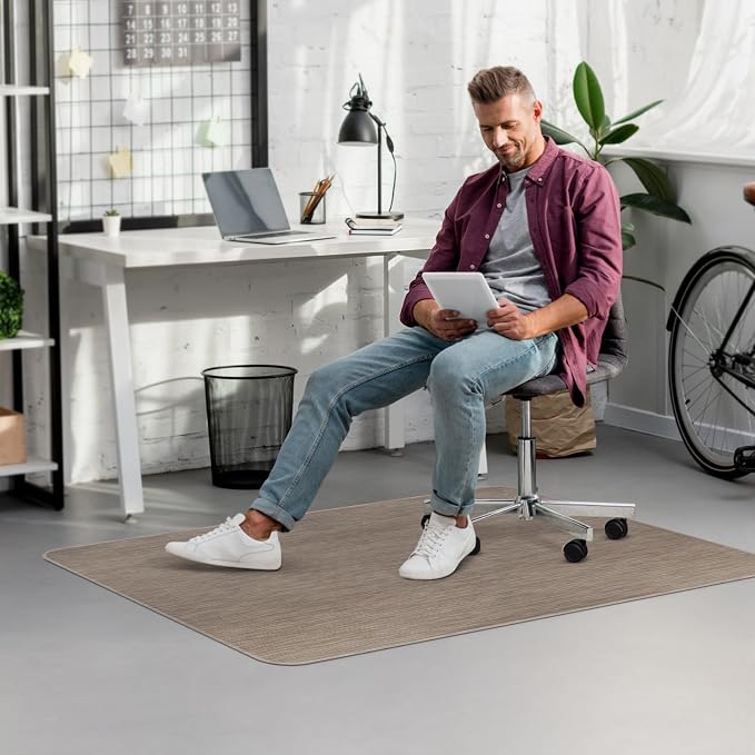 Blvornl Office Chair Mat for Hardwood Floor, Large Anti-Slip Hard Floor - Image 8