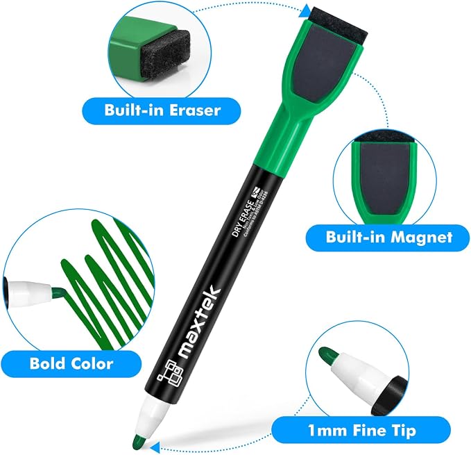 maxtek Magnetic Whiteboard Markers - Image 2