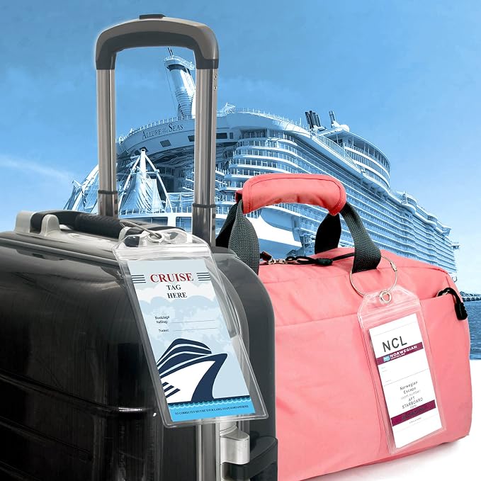 Cruise Ship Essentials for Carnival, MSC by JOLLYANTS, Cruise Luggage Tag - Image 8