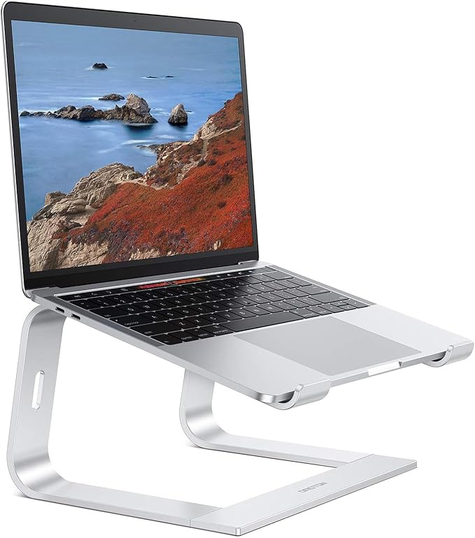 OMOTON Laptop Stand, Detachable Laptop Mount, Aluminum Laptop Holder Stand by OMOTON