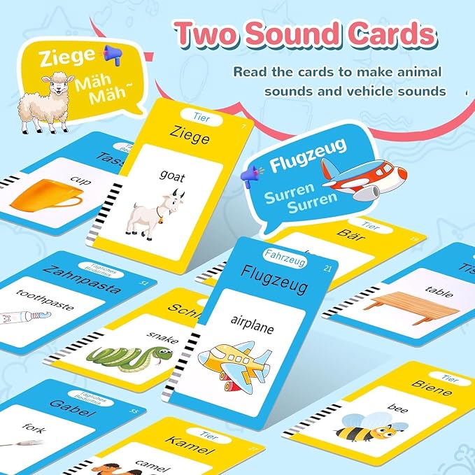 German & English Talking Flash Cards - Image 2