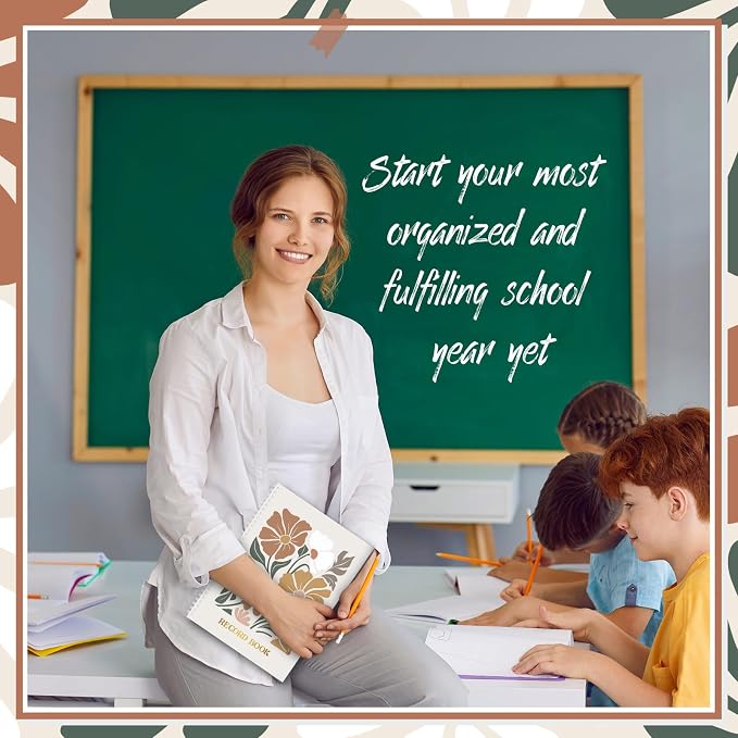 Fuyoooo Teacher Record Book 2026-2027 Spiral Bound Grade Book - Image 7