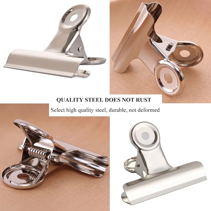 Coideal Silver Metal Hinge Clips - Image 6