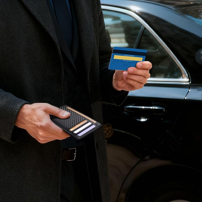 Espera Slim Minimalist Front Pocket Wallet - Image 8