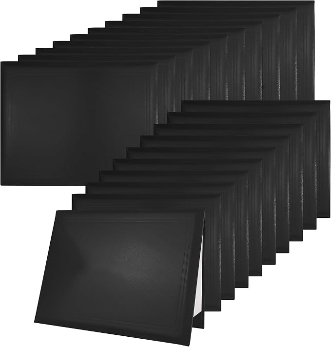 GraduatePro 20 Pack Diploma Cover 8.5x11 Certificate Document Presentation by GraduatePro%C2%AE