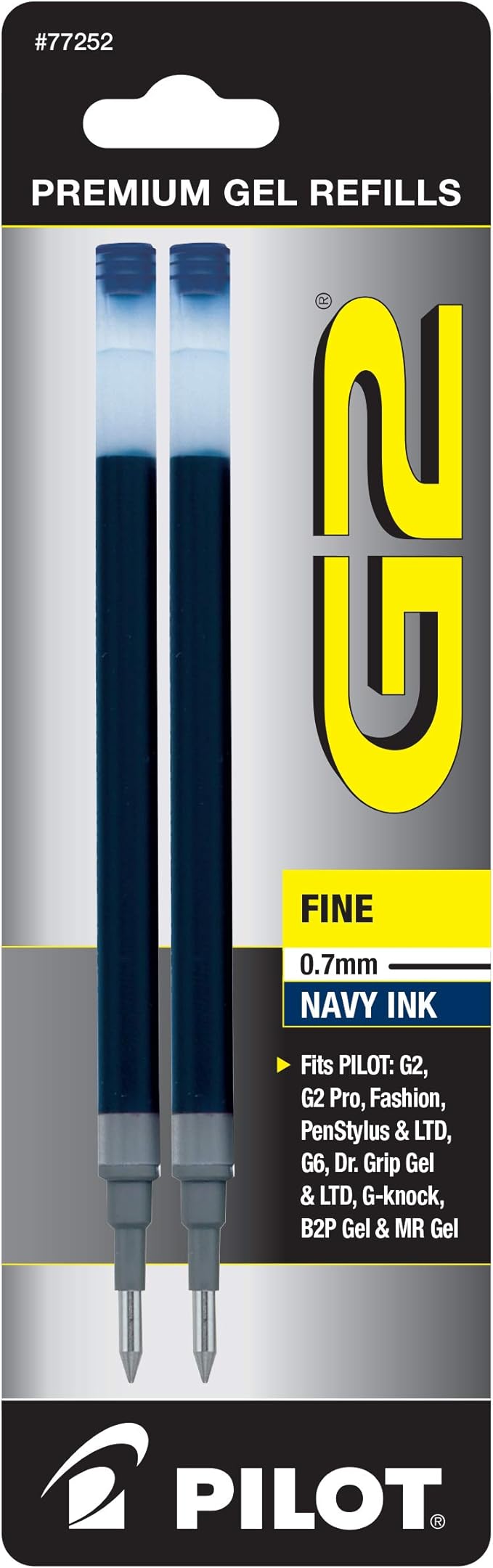 Pilot, G2 Gel Ink Refills, Fine Point 0.7 mm by PilotCorporationofAmerica