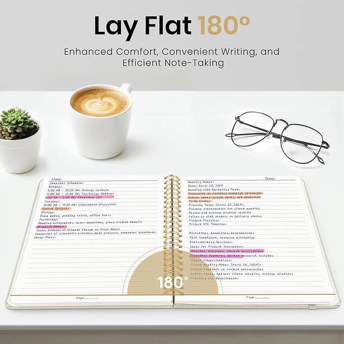 ZOTIA Lined Spiral Journal Notebook - Image 4