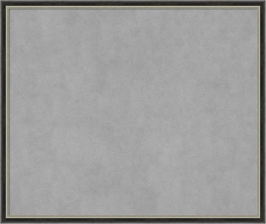 Amanti Art Black Framed Magnetic Board 21x25 Medium Vision Board by AmantiArt