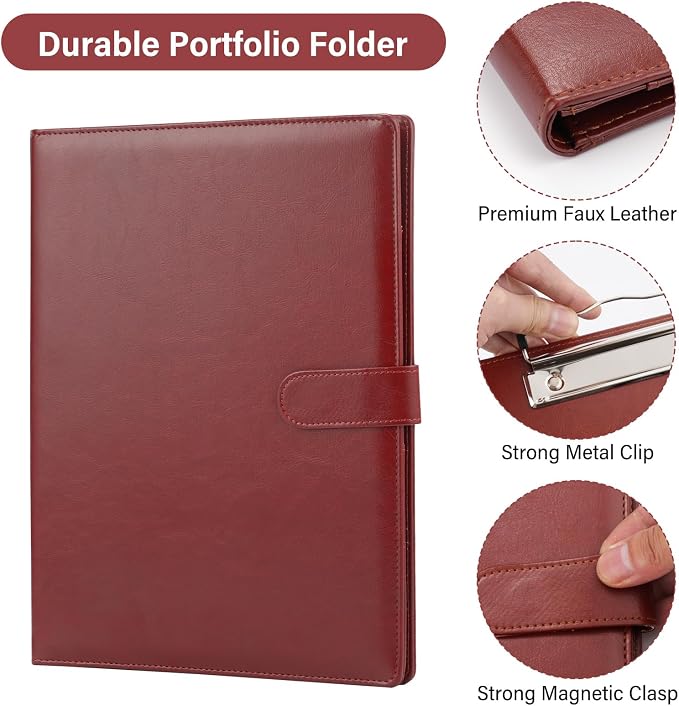 Professional Padfolio, business card holder and document storage - Image 4