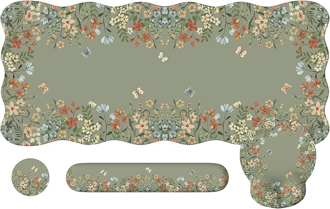iCasso Desk Mat Set, Large Mouse Pad by iCasso