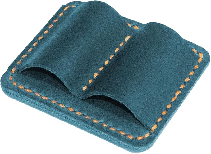 Handmade Leather Pen Holder Clip Notebook Pen Loop Stylish, notebook pen pencil - Image 2