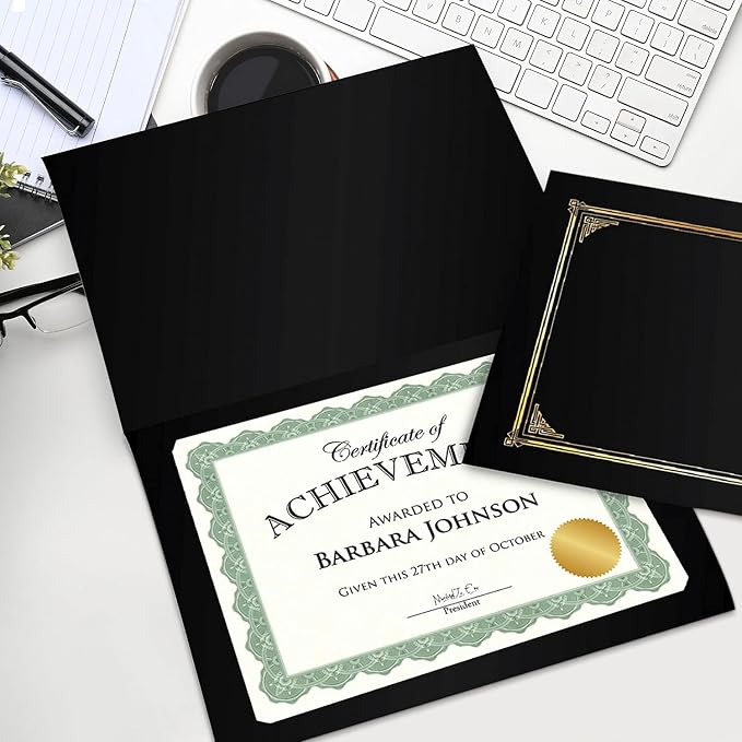 Geographics® 30% Recycled Blank Parchment Certificates, 8 1/2" x 11", Optima - Image 2