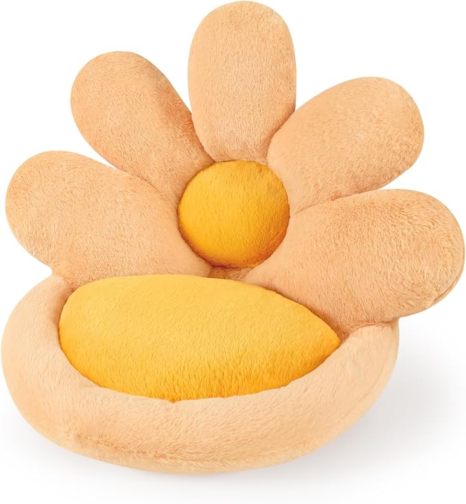 Ditucu Flower Shape Chair Pillow Cute Seat Cushion 19 inch Comfy Lazy Sofa by DITUCU