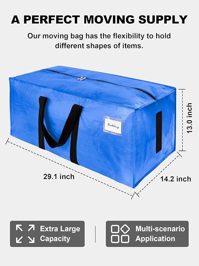 HOMESURE Supports 200lbs Heavy Duty Moving Bags - Image 5