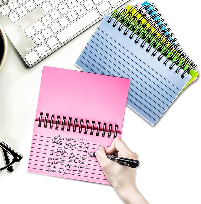 Colorful 250 Pcs Spiral Index Cards 3x5 Inch Flash Cards - Image 5