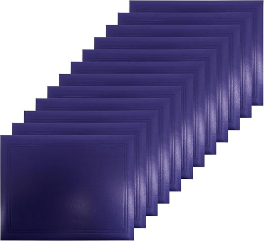 GraduationMall 8.5"x11" Smooth Padded Diploma Cover Certificate Holder Purple by GraduationMall%C2%AE