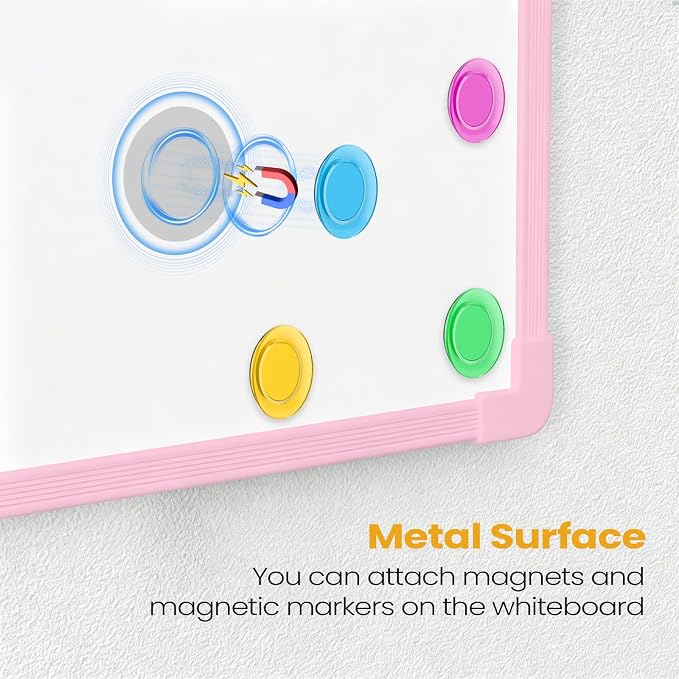 Pink Frame Small Dry Erase Board - Image 7