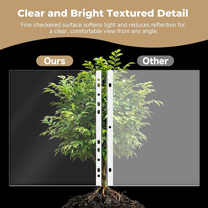 360 Pack Clear Sheet Protectors 8.5 x 11 Inch, Plastic Page Sleeves - Image 6