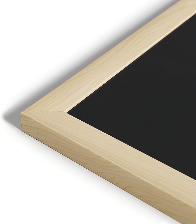 U Brands Chalkboard, Light Birch Wood Frame - Image 5