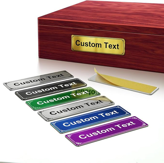 Stainless Steel Personalized Name Plate by PersonalizedTouchMakingYourMomentsMeanSoMuch