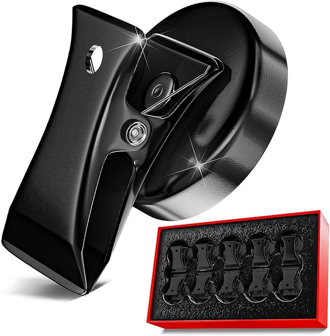 Magnetic Clips Heavy Duty 10 Pack | Strong Force Magnet Clips by NEOCLICK