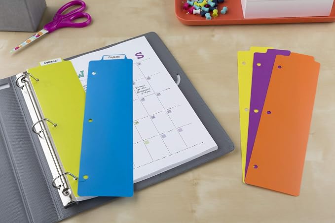 Avery Snap-in Bookmark Plastic Dividers - Image 8