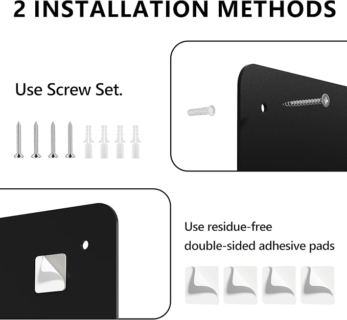 2 Pack Magnetic Board for Wall, 17.5" x 11.4" Magnet Bulletin Memo Board - Image 4