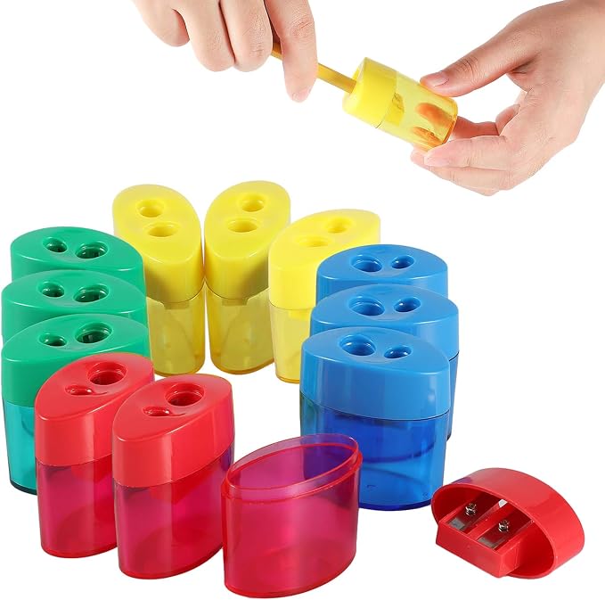KIDMEN 2-Hole Pencil Sharpener by KIDMEN