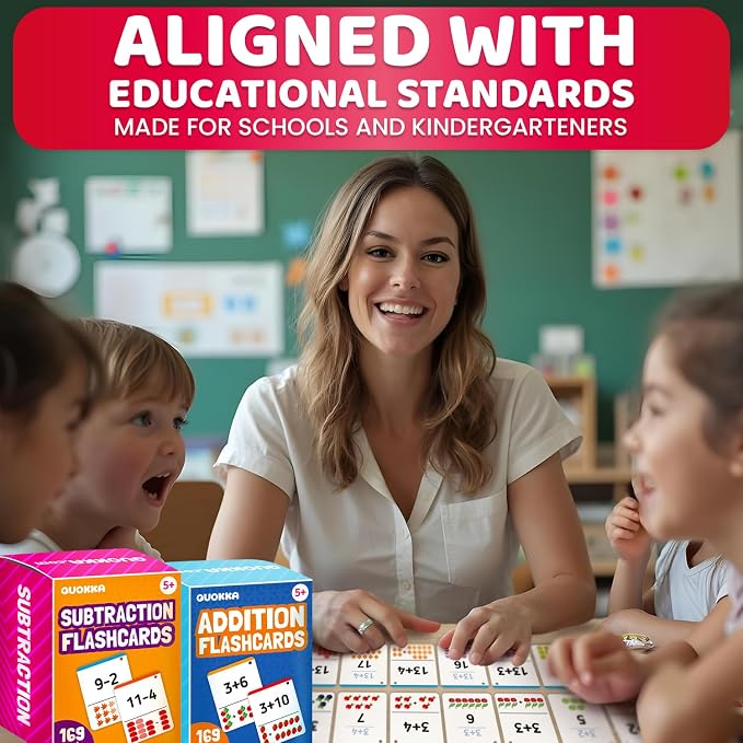 QUOKKA Addition & Subtraction Flash Cards Set - Image 6