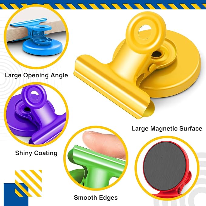 Grtard 6pack Magnetic Clips Heavy Duty, Magnet Clips - Image 3
