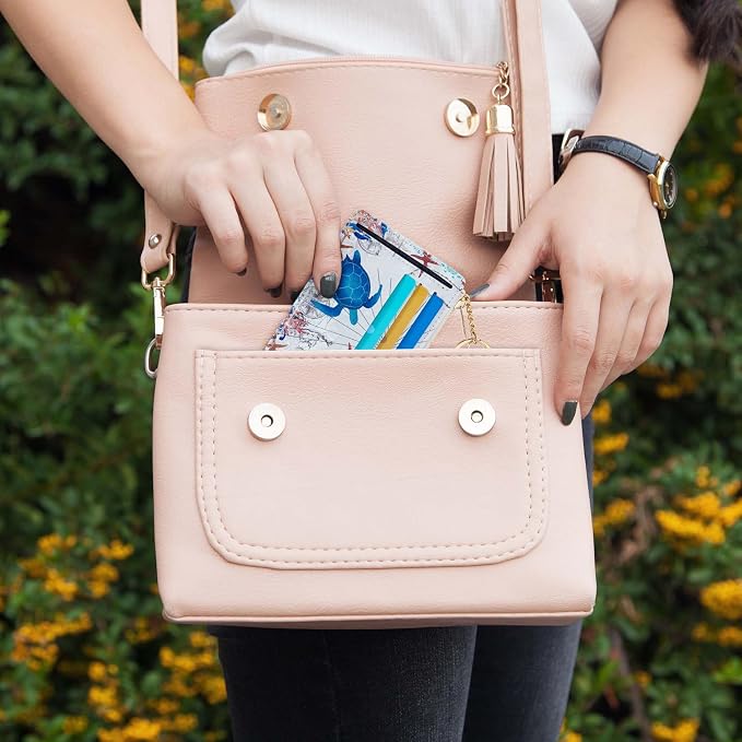 Sodsay Card Case Slim Front Pocket Wallet - Image 9