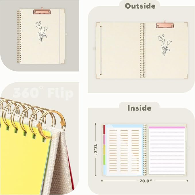EYROZILL Clipboard with Storage, Clipboards - Image 2