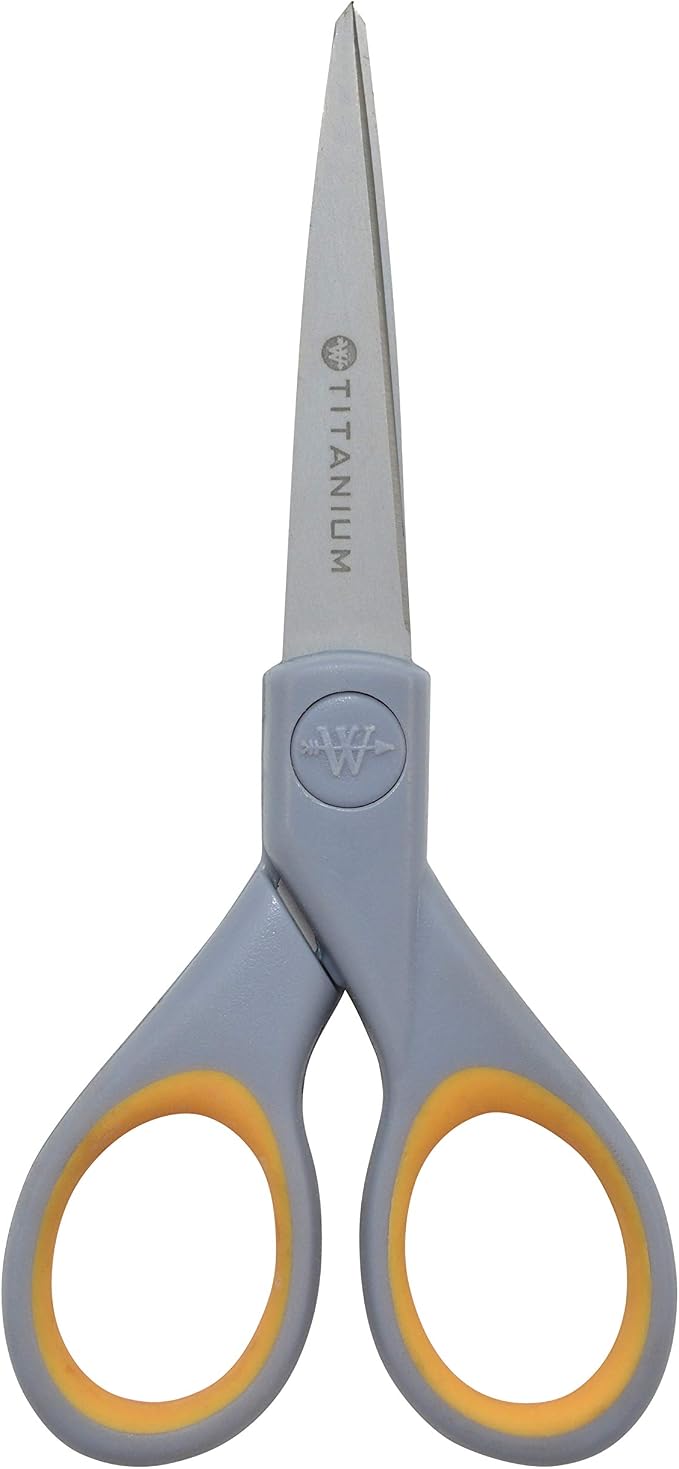 Westcott ‎13824 7” & 5” Pointed Titanium-Bonded Crafting Scissors - Image 4