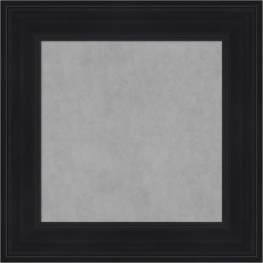 Amanti Art Black Framed Magnetic Board 17x17 X-Small Vision Board by AmantiArt