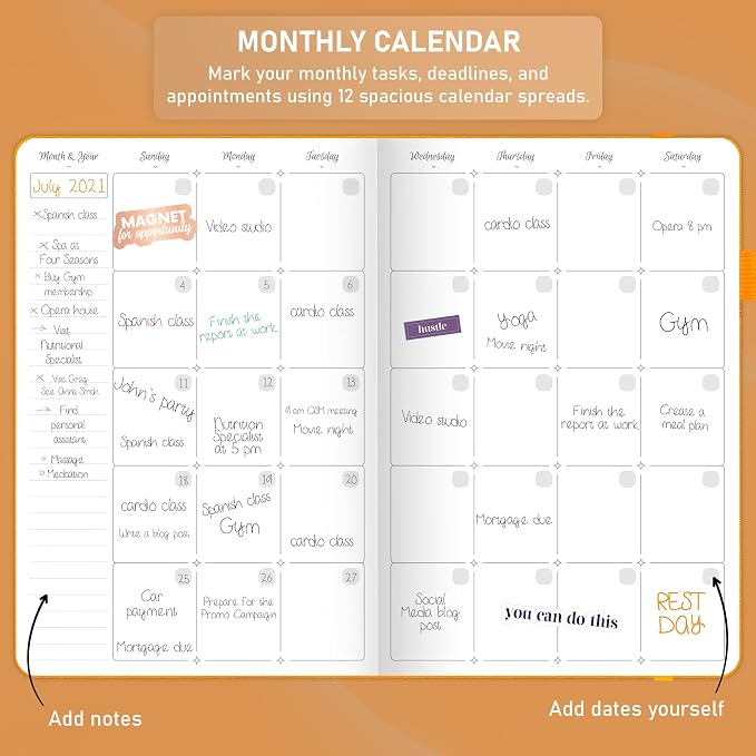 GoGirl Weekly Schedule Planner – Hourly Work & Life Planner - Image 4