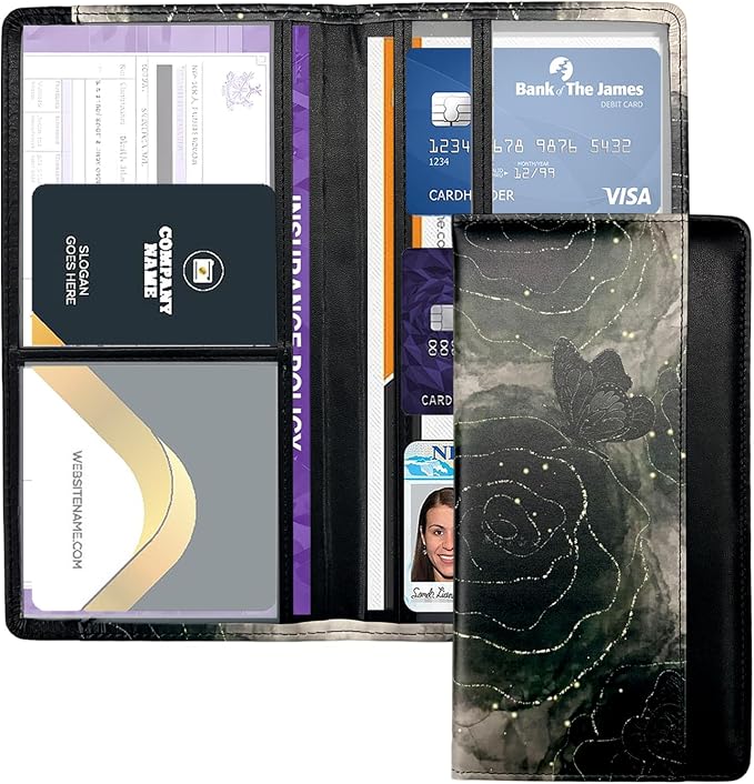 Car Registration and Insurance Holder by Unknown