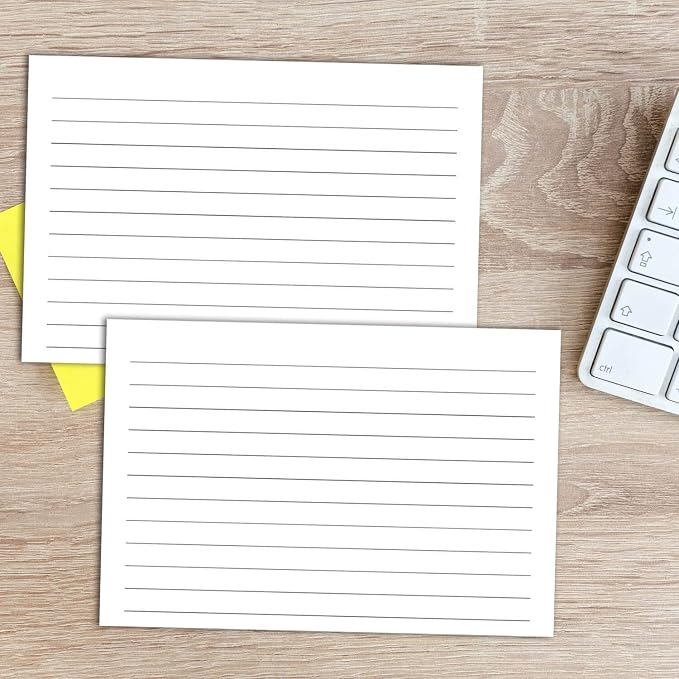 50 Ruled Index Cards - Image 4