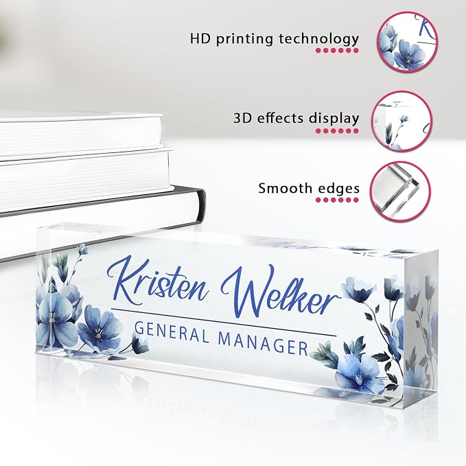 Custom Name Plate for Desk - Image 4
