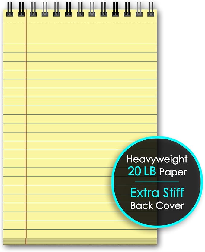 iScholar iQ+ Premium Writing Pad, 140 Sheets, Double-Wire - Image 2
