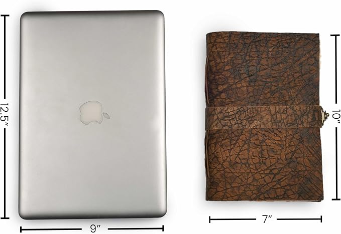 LEATHER VILLAGE Leather Bound Vintage Journal - Image 3