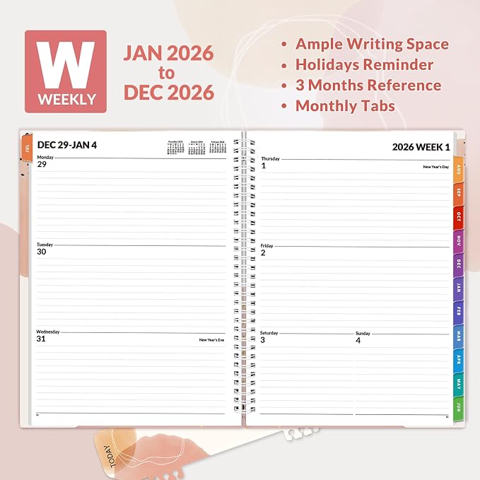 SUNEE 2026 Weekly and Monthly Planner - Image 2