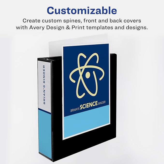 Avery Heavy-Duty View 3 Ring Binder, 760-Sheet Capacity, 4.5 Inch Wide Spine - Image 7