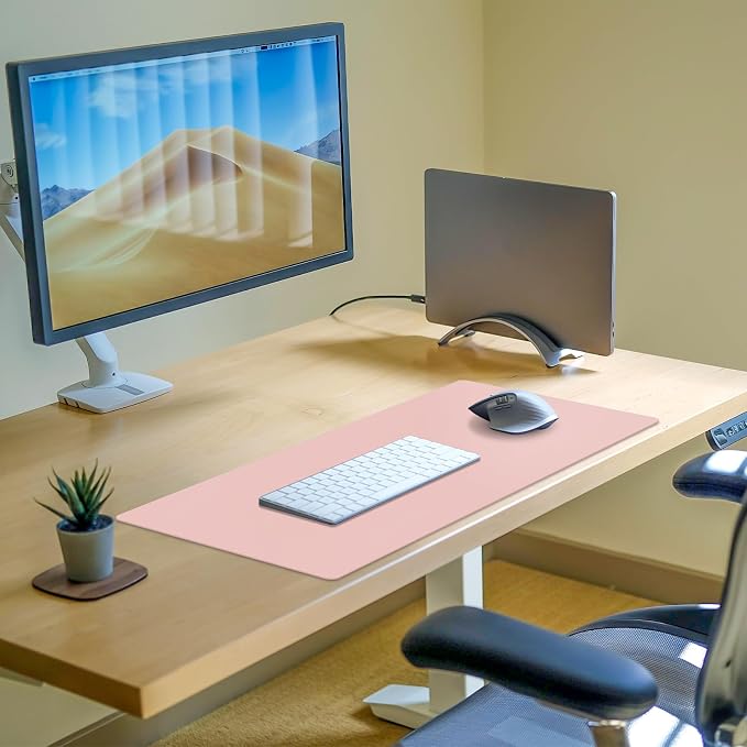 Leather Desk Pad Mat, PU Large Mouse Pad - Image 4