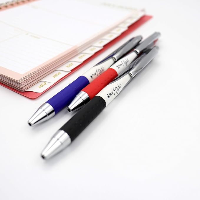 Zebra Pen Z-Grip Flight Retractable Ballpoint Pen, Bold Point 1.2mm, School - Image 5